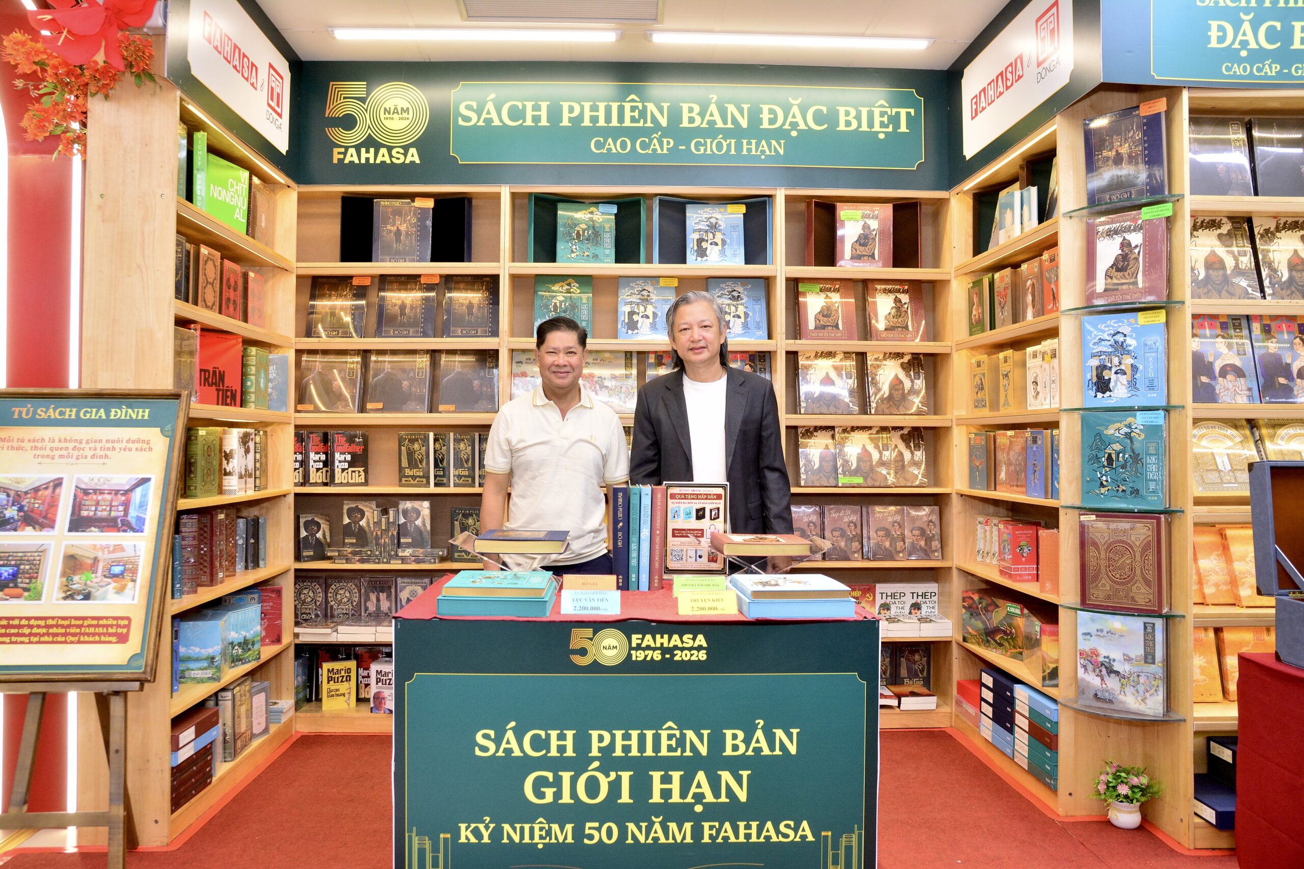FAHASA Phối Hợp Cùng Đông A Ra Mắt 04 Ấn Phẩm Phiên Bản Giới Hạn Và 04 Ấn Phẩm Phiên Bản Cao Cấp Kỷ Niệm 50 Năm Thành Lập Công Ty FAHASA Ngày 26.07.2026 (8)