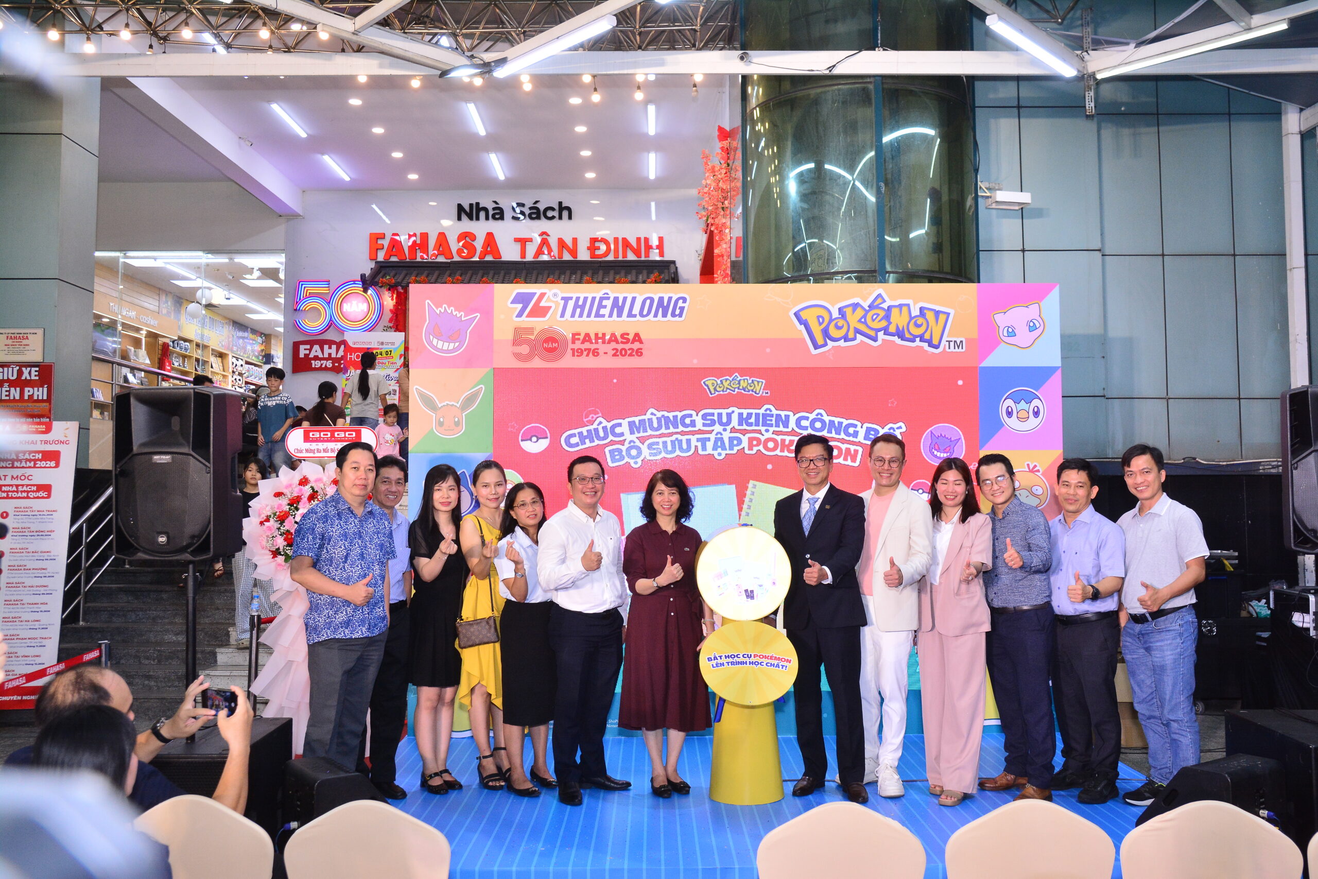 FAHASA Phối Hợp Cùng Thiên Long Ra Mắt Bộ Sưu Tập Học Cụ Pokémon Bản Quyền Chính Thức Mang Đến Không Gian Trải Nghiệm Hấp Dẫn Ch