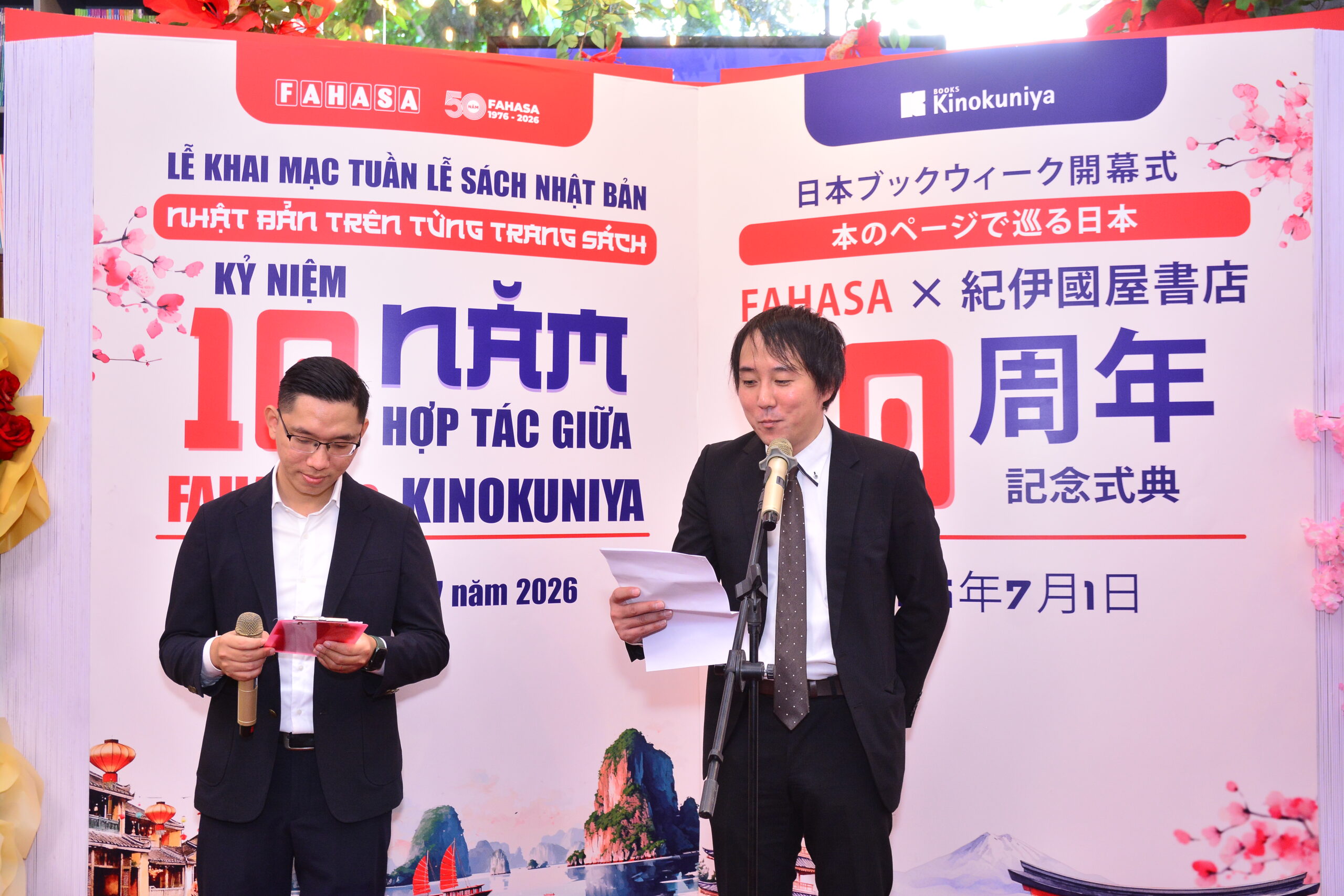 Lễ Khai Mạc Tuần Lễ Sách Nhật Bản Chủ Đề “Nhật Bản Trên Từng Trang Sách” Kỷ Niệm 10 Năm Hợp Tác Giữa FAHASA Và Tập Đoàn Kinokuniya - Nhật Bản (6)