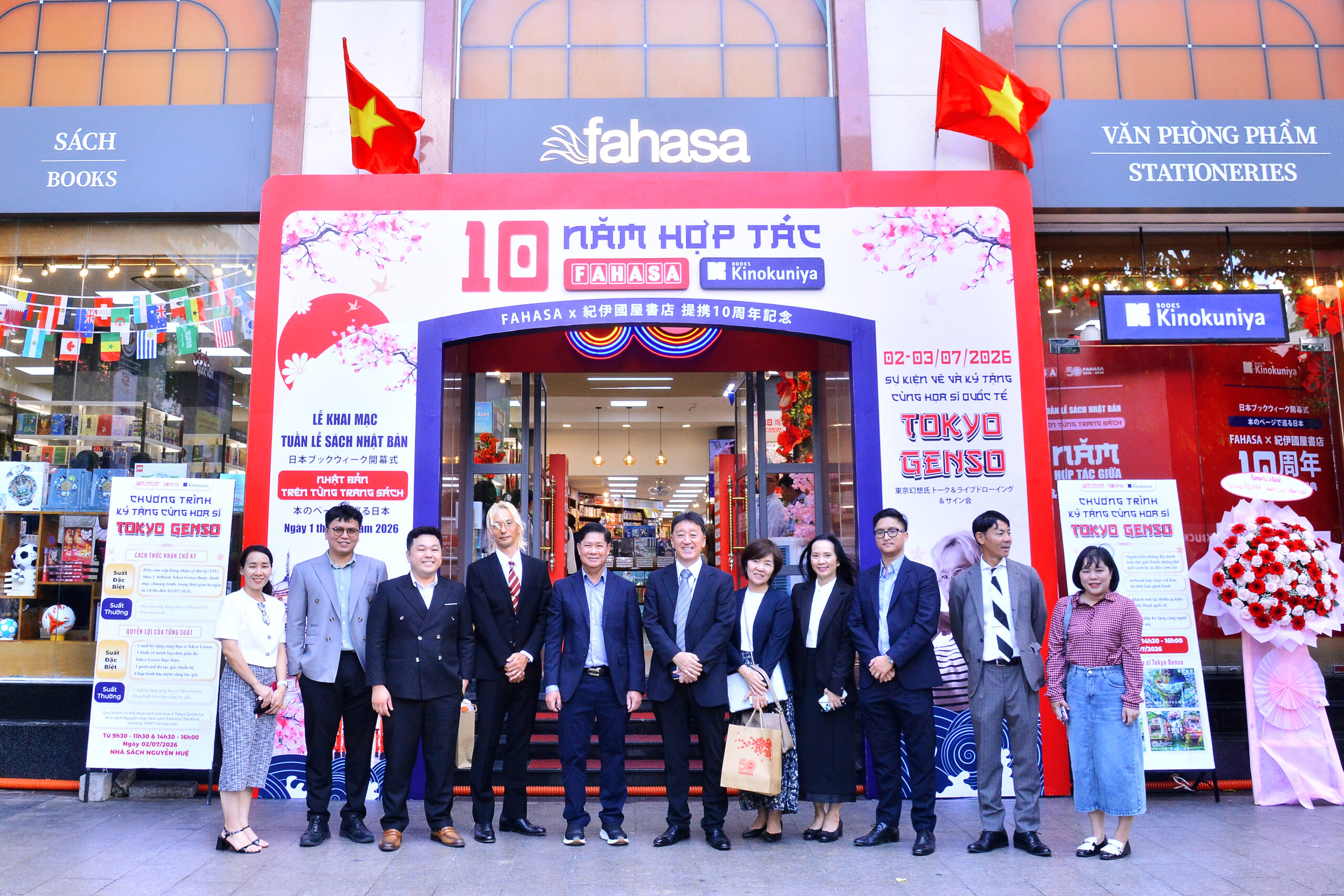 Lễ Khai Mạc Tuần Lễ Sách Nhật Bản Chủ Đề “Nhật Bản Trên Từng Trang Sách” Kỷ Niệm 10 Năm Hợp Tác Giữa FAHASA Và Tập Đoàn Kinokuniya - Nhật Bản (7)