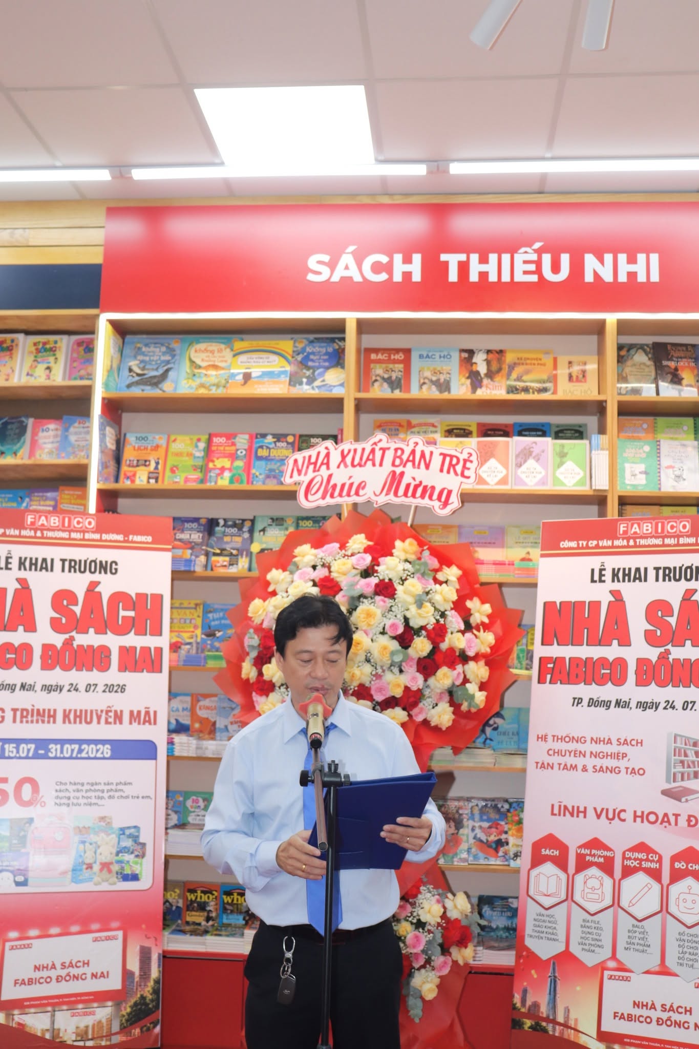 Nhà Sách FABICO Đồng Nai Không Gian Văn Hóa Mới Nơi Tri Thức Được Lan Tỏa Và Cộng Đồng Được Kết Nối Ngày 24.07.2026