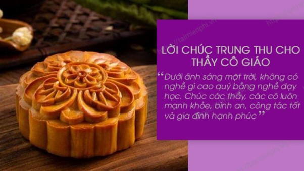 Lời chúc Trung Thu cho thầy cô
