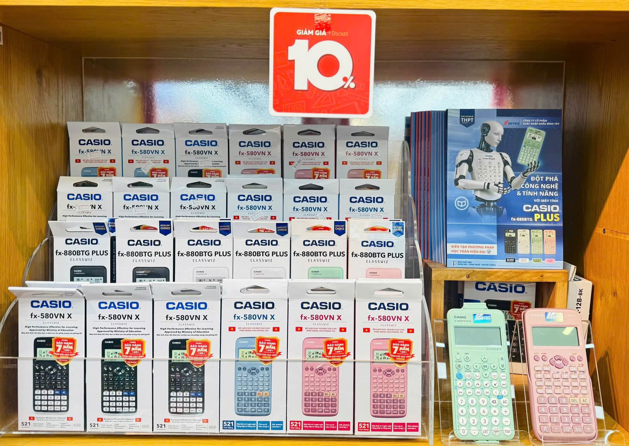mua máy tính casio tại Nhà sách FAHASA