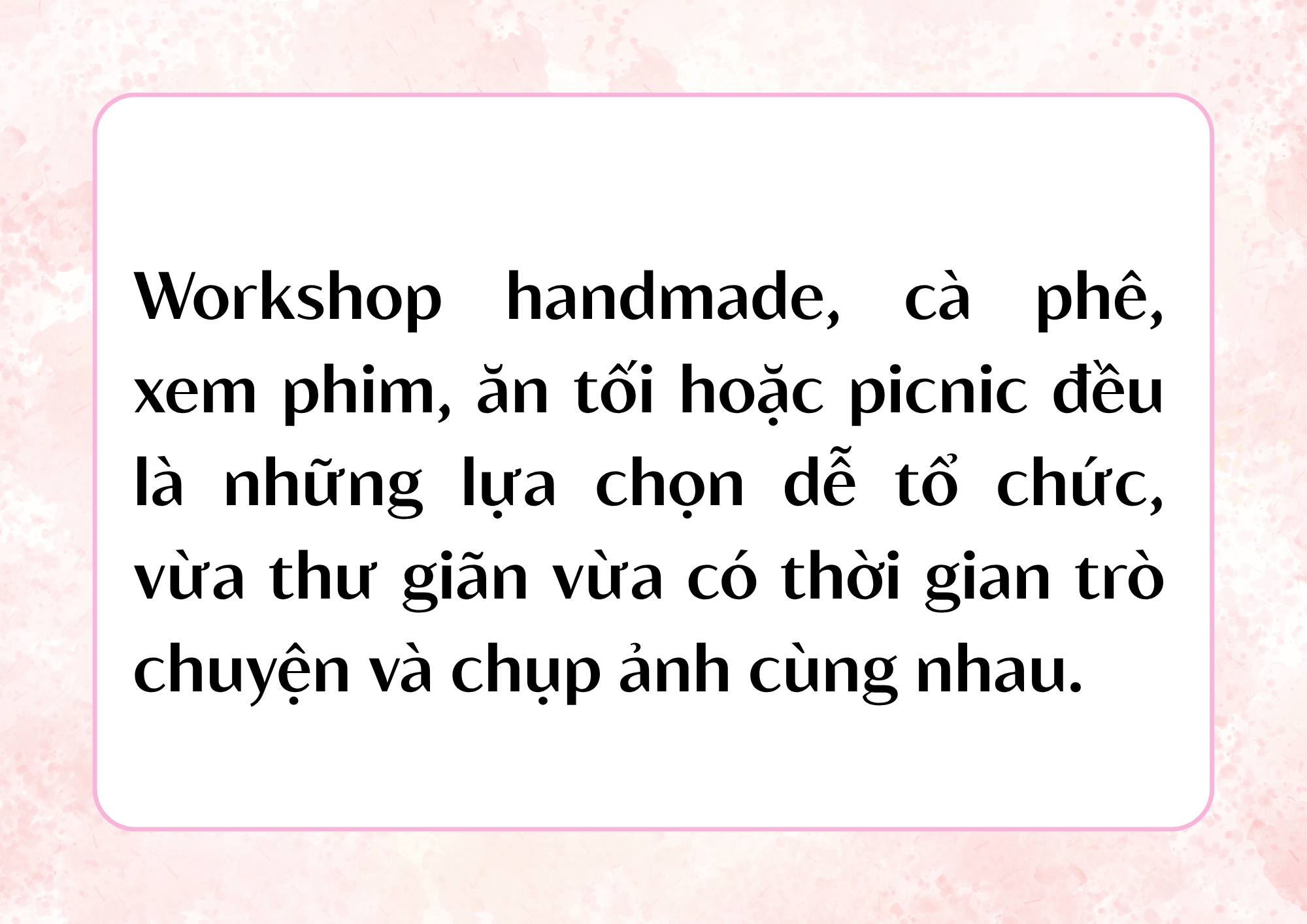 20/10 với hội chị em