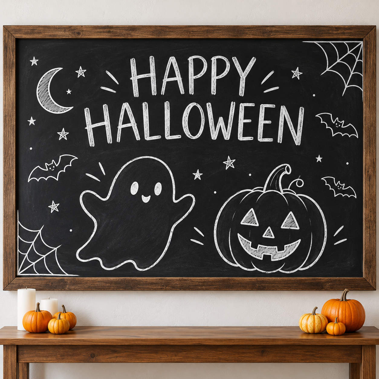 Trang Trí Bảng Lớp Halloween Trang Trí Bảng Lớp Halloween