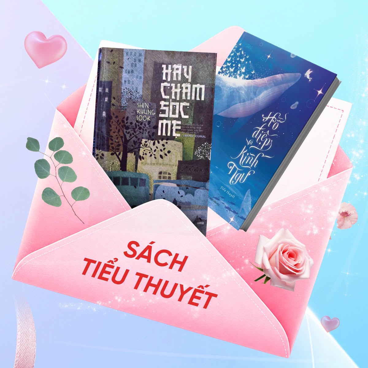 Quà 20/10 cho mẹ tại FAHASA
