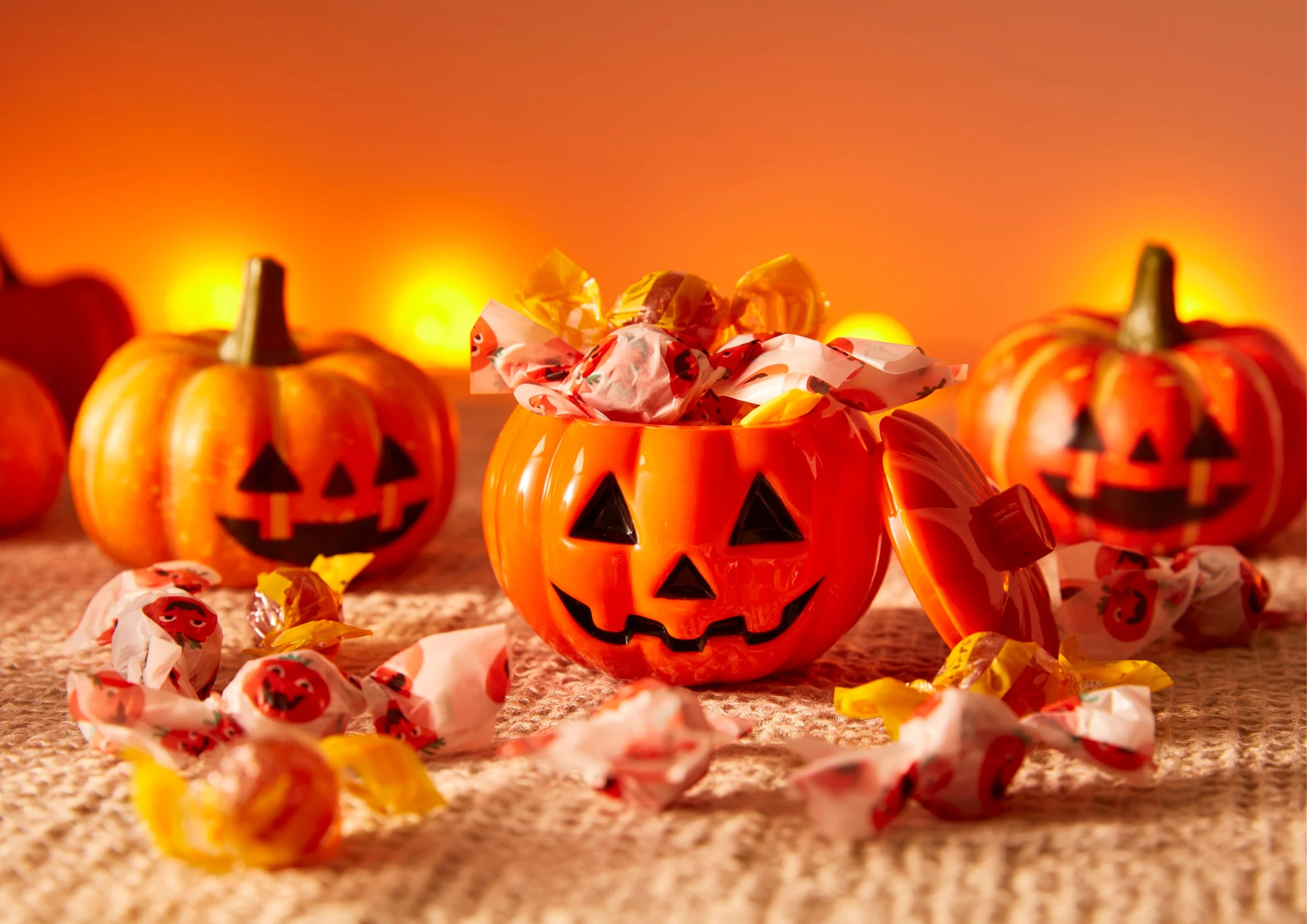 Các biểu tượng Halloween phổ biến:  Bí ngô