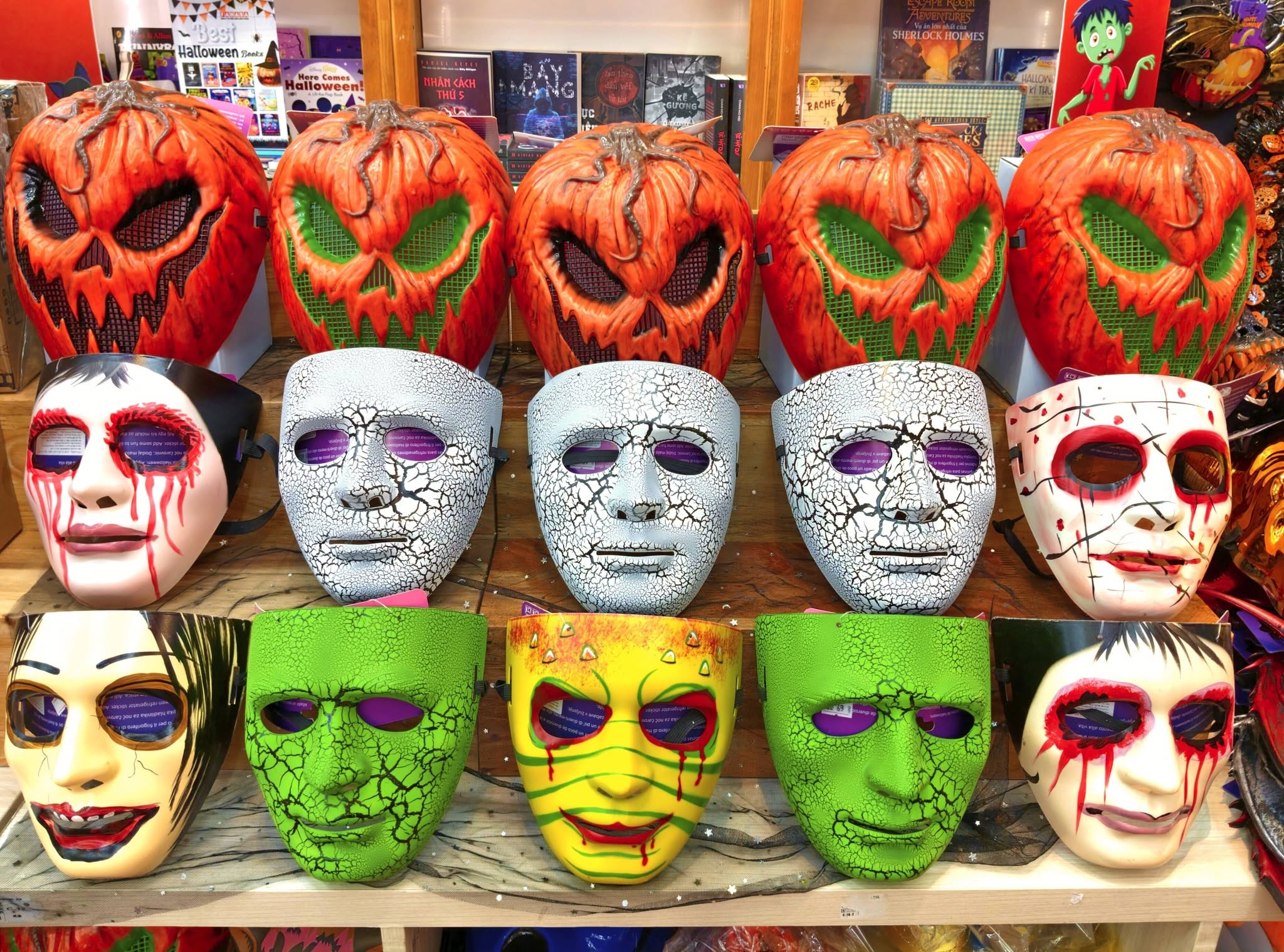 Mặt Nạ Và Phụ Kiện Hóa Trang Halloween Mặt Nạ Và Phụ Kiện Hóa Trang Halloween