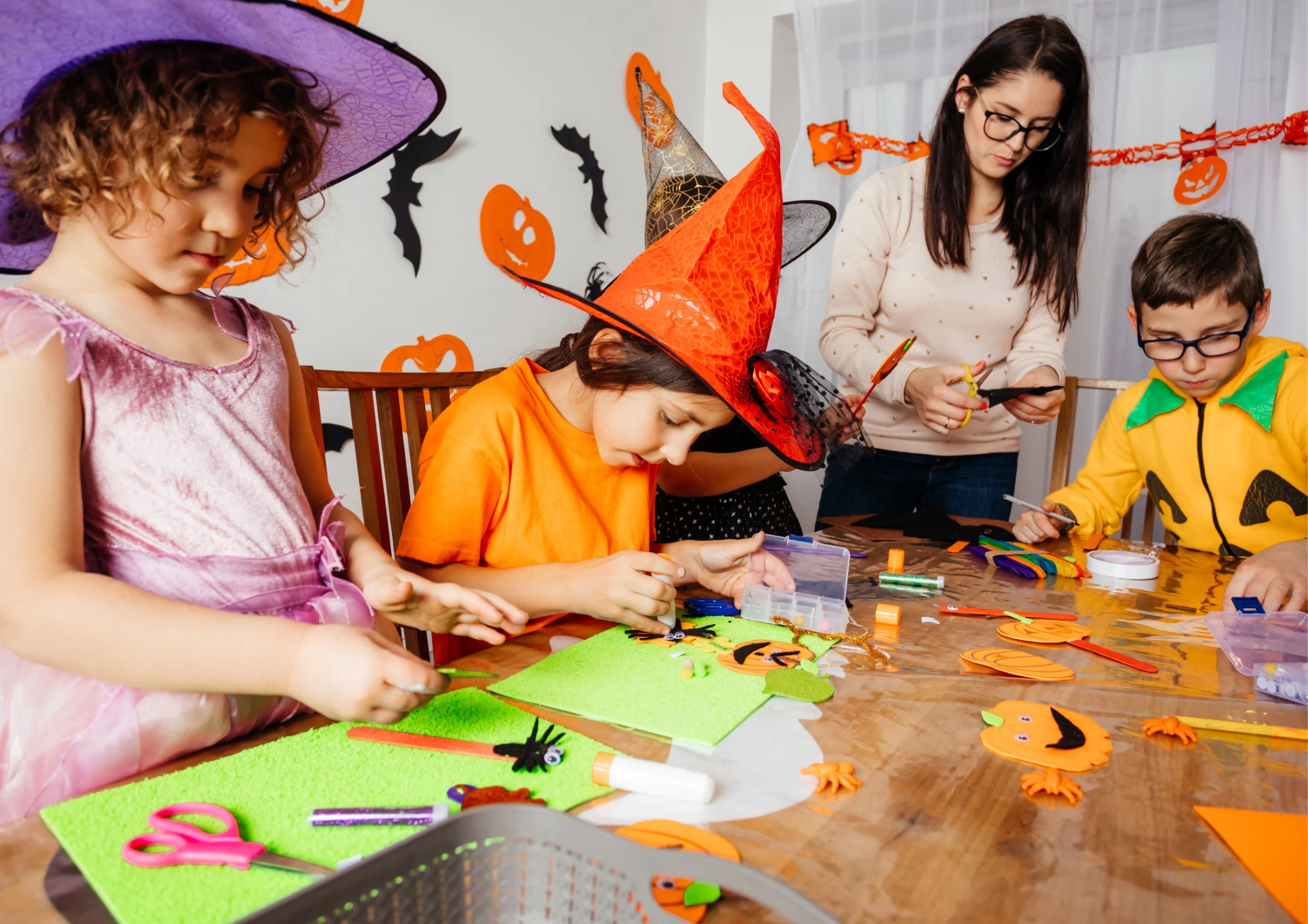 Nguyên Tắc Trang Trí Halloween Mầm Non Nguyên Tắc Trang Trí Halloween Mầm Non