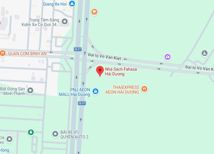 Bản đồ FAHASA Hai Duong Bookstore - FAHASA